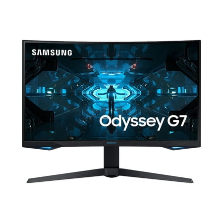 Samsung LC27G75TQSNXZA-RB 27u0022 Odyssey G7 Gaming Curved Monitor - Certified Refurbished