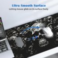 thumbnail image 3 of Skull Mouse Pad Gaming Mousepad Desk Mat,Smoothing Fabric Mousepad for Fluid Control,Ultra-Stable Non-Slip Rubber Base Mouse Pad,Stitched Edges(31.5x15.7 in), 3 of 6
