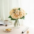 thumbnail image 4 of Silk Hydrangea Flower Artificial Hydrangeas with Stem for DIY Wedding Bouquets Centerpieces,Arrangements Party Home Decorations,Pack of 6(6pcs Stemmed White), 4 of 5