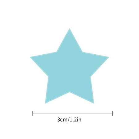 

Rdeuod Home Decor Wall Decor 50 Pcs Colorful Glow in The Dark Luminous Stars Fluorescent Noctilucent Plastic Wall Stickers Murals Decals for Home Art Decor Ceiling Wall Decorate Kids Babys