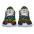 thumbnail image 5 of Rainbow Pride Shoes Mens Womens Running Sneakers Mesh Breathable Jogging Walking Shoes White Size 11, 5 of 7