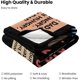 thumbnail image 5 of LHSHID Dad Gifts from Daughters Son Blanket Flannel Soft and Comfortable Anti static Bed Sofa Blanket 30x40in, 5 of 6