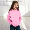 thumbnail image 2 of Chenglor Sweatshirts for Girls 10-12 Graphic Girls Hoodies Back To School Pullover Tops 6 Year Old Girl Clothes Children's Fashion Clothes (4-5 Years Pink), 2 of 4