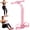 pink, variant on Elastic Fitness Band - Pedal Assisted Stretching Trainer, Adjustable Resistance Exercise Rope, Six-Tube Stretch Trainings Bands Handle Grip System | Resistance Training Band for Strength Training
