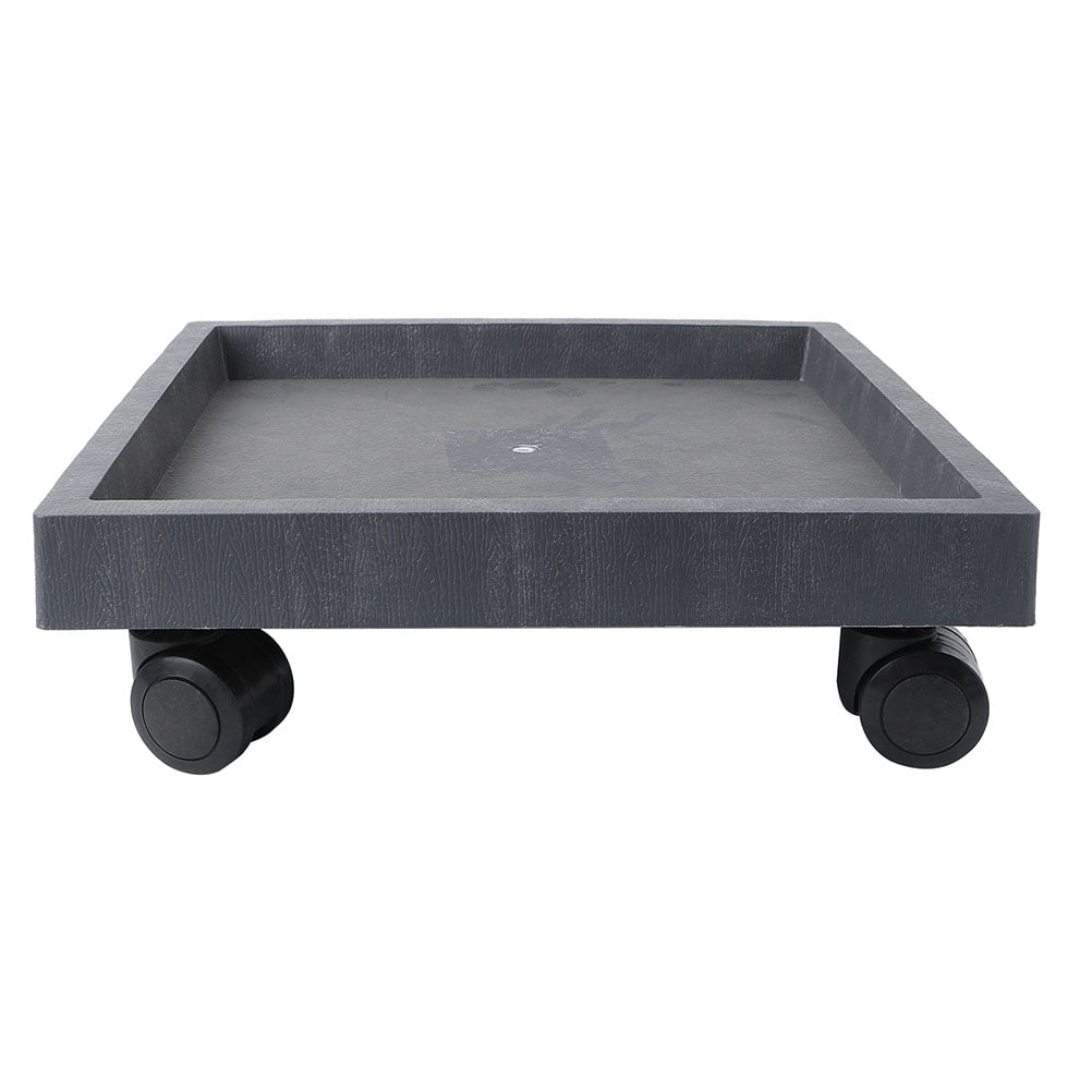 Frcolor Plant Tray Planter Flowerpot Stand Caddy Pot Flower Rolling