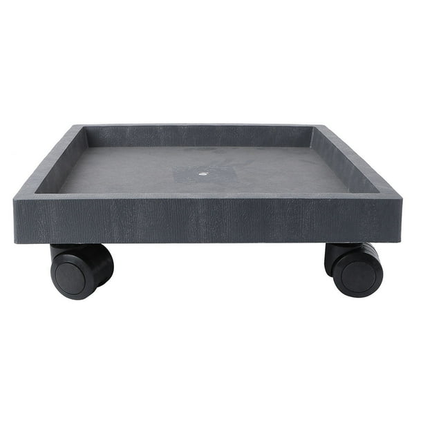 Homemaxs Plant Tray Planter Flowerpot Stand Caddy Pot Flower Rolling