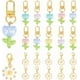 thumbnail image 1 of 20 llaveros de flores, margaritas y tulipanes, llaveros esmaltados, lindos colgantes florales para bolso, estuche de auriculares, decoración mini llavero a granel, 1 of 6
