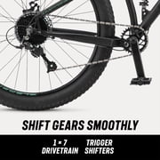 Mongoose Impasse Mountain Bike, 27.5 Inch Wheels, Ages 14+, Matte Black