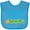 Turquoise, variant on Inktastic Cricket Player in Training Boys or Girls Baby Bib