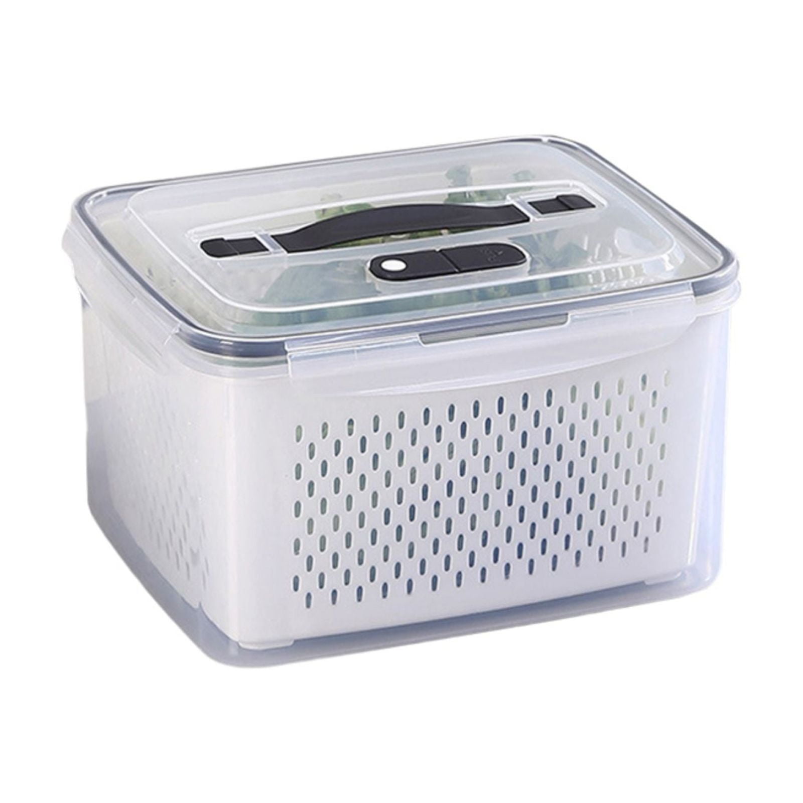 Food Storage Containers with Lids Airtight Fruit Storage Containers for Fridge Fridge Organizers Freezer Safe Produce Containers Keep Vegetables Berry Fresh