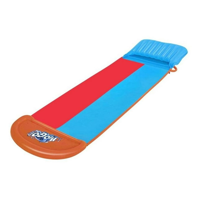 Tobogan Deslizador Tsunami Splash Doble Resbaladero Bestway naranja Grande