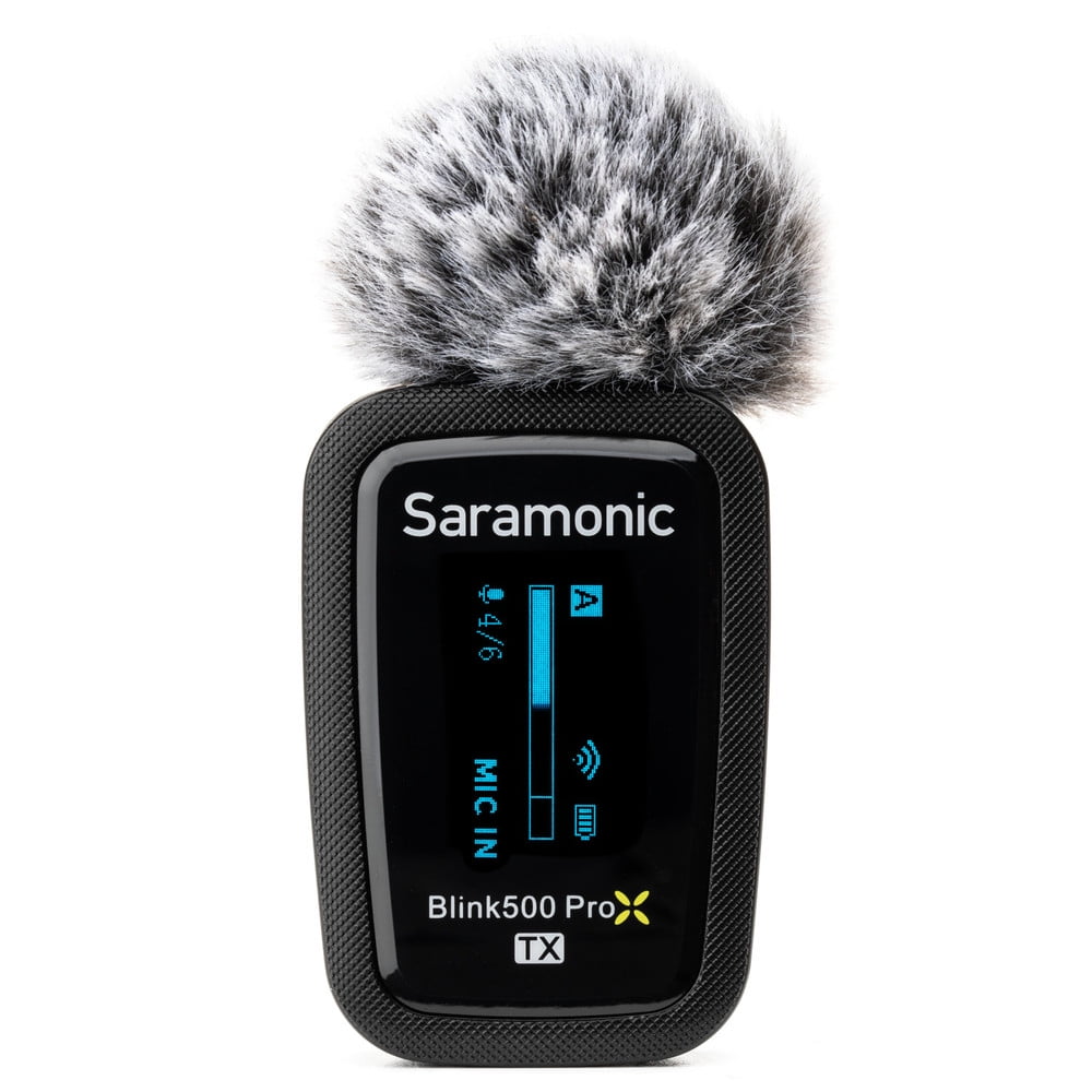 Saramonic Blink 500 ProX B1 Compact Wireless 2.4GHz Clip-On Microphone System with Lavalier