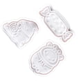 thumbnail image 1 of Cateissary Molde de primavera de Navidad de 3 piezas, molde para pastel de galletas, manualidades en relieve de Navidad, herramienta para hornear, troquel Herramientas y accesorios para hornear Tipo B, 1 of 6