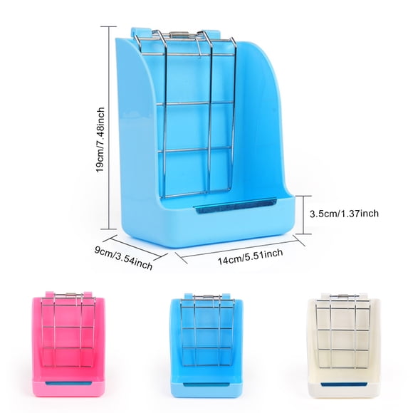 Ruiboury Hay Feeder Food Rack Feeding Holder Stable Structure Large Capacity Practical Washable Pet Supplies Spring Household Accessories Beige