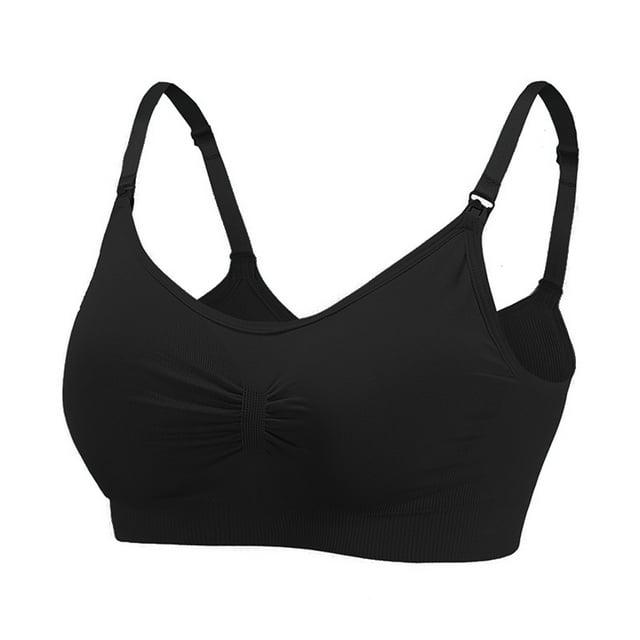 Sujetador push-up antiflacidez for embarazadas con hebilla delantera y talla grande