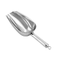 thumbnail image 2 of 3x8 Inch Small Stainless Steel Ice Scoop Metal Food Scooper for Candy Jars Coffee Beans and Sugar Kitchen Utility Tool for Bar Party and Household Use, 2 of 3