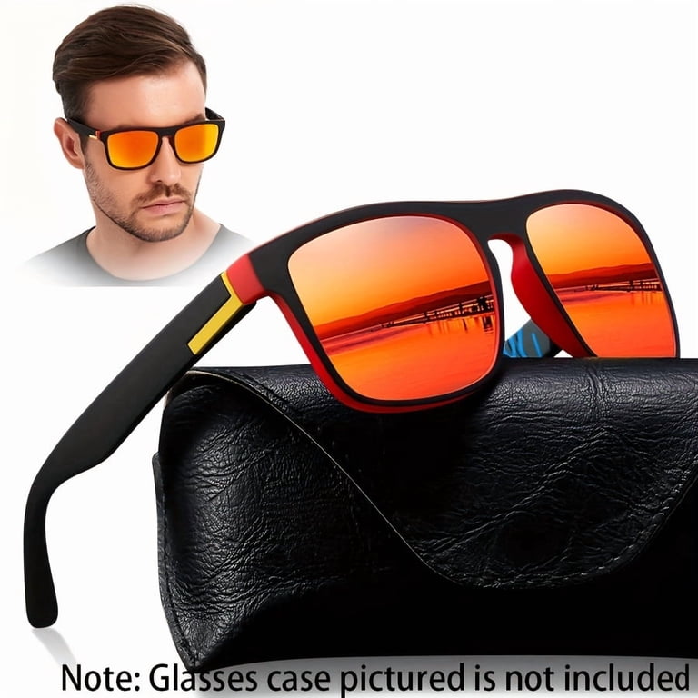 Set of 3 Stylish Retro Unisex Square Glasses for Men And Women