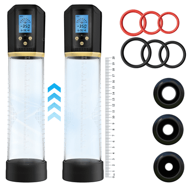 NCTTRP Rechargeable Wellness Pump for Men, with 8 Adjustable Modes, Black