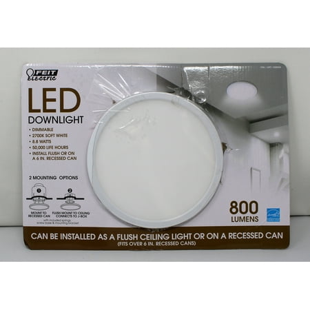 

Feit Electric LED Downlight Flush Ceiling Light Or Recessed