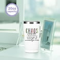 thumbnail image 5 of Chaos Coordinator Tumbler Thank You Gifts Inspirational Water Bottle Double Wall Travel Coffee Mug Stainless Steel Vacuum Insulated Thermal Cup Boss Lady Gifts for Women Mentor Birthday Christmas, 5 of 6