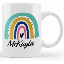 Personalized Rainbow Name Mug Custom Name Mug Any Text Mug For Mom Custom Text Rainbow Mug New Mommy Birthday Gift Mothers Day, Mother's Day Gifts For Mom From Son, Kids, Gift For Mom, F