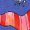 Vintage Royal Blue, variant on Inktastic Penguin Christmas Holiday March Youth T-Shirt