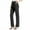 Black, variant on Karight Women Dress Pants Business Casual Straight Leg 30" Stretch Work Pants Pull On Slim-fit Regular Slacks with 4 Pockets