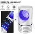 thumbnail image 3 of Insecticida eléctrico, matamoscas impermeable con luz LED, matamoscas con luz ultravioleta para mosquitos y cucarachas, carcasa ABS segura para aventuras en interiores y exteriores, 3 of 5