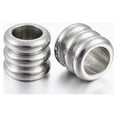 thumbnail image 2 of 316 Stainless Steel Spacer Beads Column Stainless Steel Color, 2 of 2