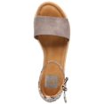 thumbnail image 5 of DV Dolce Vita TAUPE/SNAKE Baker Espadrille Wedge Platform Sandals US 11, 5 of 8