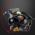 thumbnail image 5 of Casco de motocicleta abatible hacia arriba, aprobado por DOT, para motocross, casco de moto con doble lente, abierto, de cara completa, transpirable, para las cuatro estaciones, para hombres y mujeres, 5 of 5