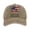 Khaki, variant on Unisex USA 250th Anniversary Hat Distressed Washed Baseball Hat Stylish Adjustable Flag Letter Print Patriotic Golf Cap Independence Day Veterans Gifts,Black