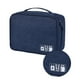 thumbnail image 3 of Bolsa organizadora de cables, bolsa de almacenamiento electrónico, organizador de dispositivos, cargador, cables, funda para auriculares, bolsa Almacenamiento y organización del hogar azul marino Yuarrent HA1344-03B, 3 of 6