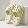 thumbnail image 2 of jiaxiM Slippers for Women Indoor and Outdoor Non Slides Men Casual Open Toe Thick Cushioned Sole Dressy Sandals Women Beach Casual Wear, 2 of 4