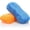 Blue,orange, variant on chasenew 2 Pcs Large Microfiber Car Wash Sponge for Cleaning, Non Scratch Microfiber Sponges for Car Washing Supplies, Trucks and Motorcycles (Blue,Orange)