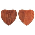 thumbnail image 1 of SHISUYAN Compact Guitar Pick for Guitar Practice Brown Plastic Heart Shaped Picks Easy to Carry Lightweight, 1 of 8
