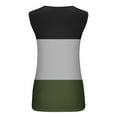 thumbnail image 5 of Timegard Tank Tops Womens V Neck Sleeveless Tops Comfy Gradient Color Dressy Casual Tunic Tops Summer, 5 of 5