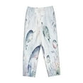 thumbnail image 4 of Sigee Sea Animals Print Women's Soft Pajama Pants - Breathable and Comfortable Lounge Sleep Bottoms with Elastic Waistband and Pockets-X-Large, 4 of 9