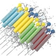 thumbnail image 1 of Foam Water Pistols For Kids 12pack , 31ft Water Guns Powerful Long Distance, Water Squirters For Kids Swimming Pools Party Water War, 1 of 4