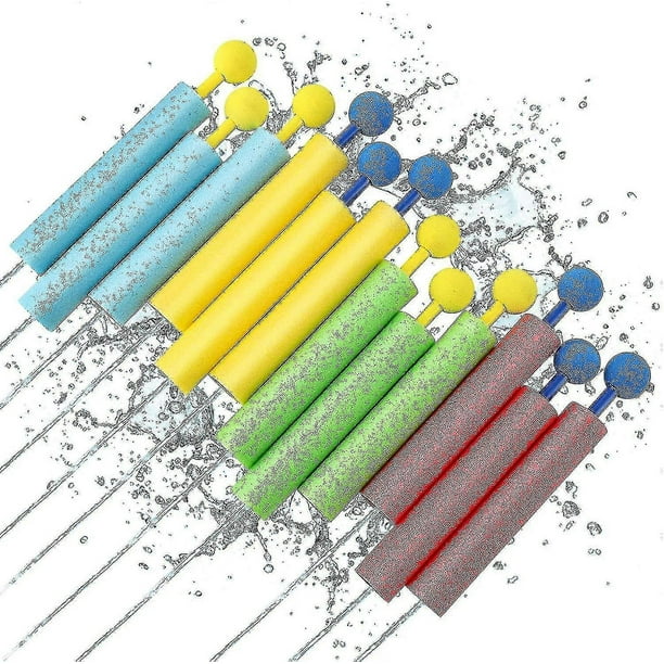 Foam Water Pistols For Kids 12pack , 31ft Water Guns Powerful Long Distance, Water Squirters For Kids Swimming Pools Party Water War
