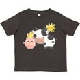 thumbnail image 3 of Inktastic Fun Farm Animals Cow, Pig, Chick Boys or Girls Toddler T-Shirt, 3 of 5