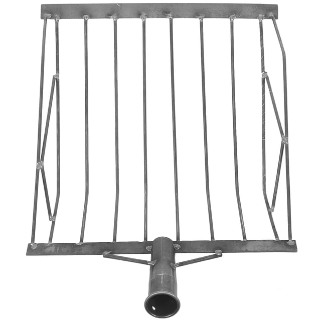 PENIKOKO Pelle de Jardin Portable Argentée Bêche en Fer avec Poignée Ergonomique et Surface Résistante à l'Usure