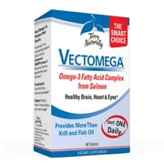 Terry Naturally Vectomega - 60 Tablets - Omega-3 Fatty Acid Complex from Salmon