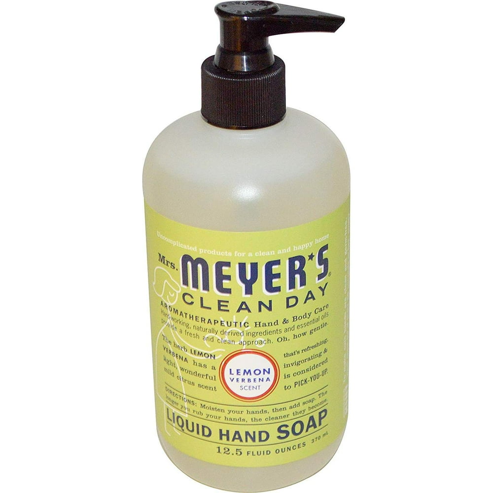 Mrs. Meyers Clean Day, Liquid Hand Soap, Lemon Verbena