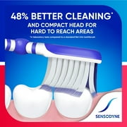 Sensodyne Sensitivity & Gum Soft Toothbrush Designed for Sensitive Teeth, 2-Pack, for Adults