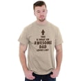 thumbnail image 4 of Fathers Day Looks Like Awesome Dad Men's Graphic T Shirt Tees Brisco Brands L, 4 of 6