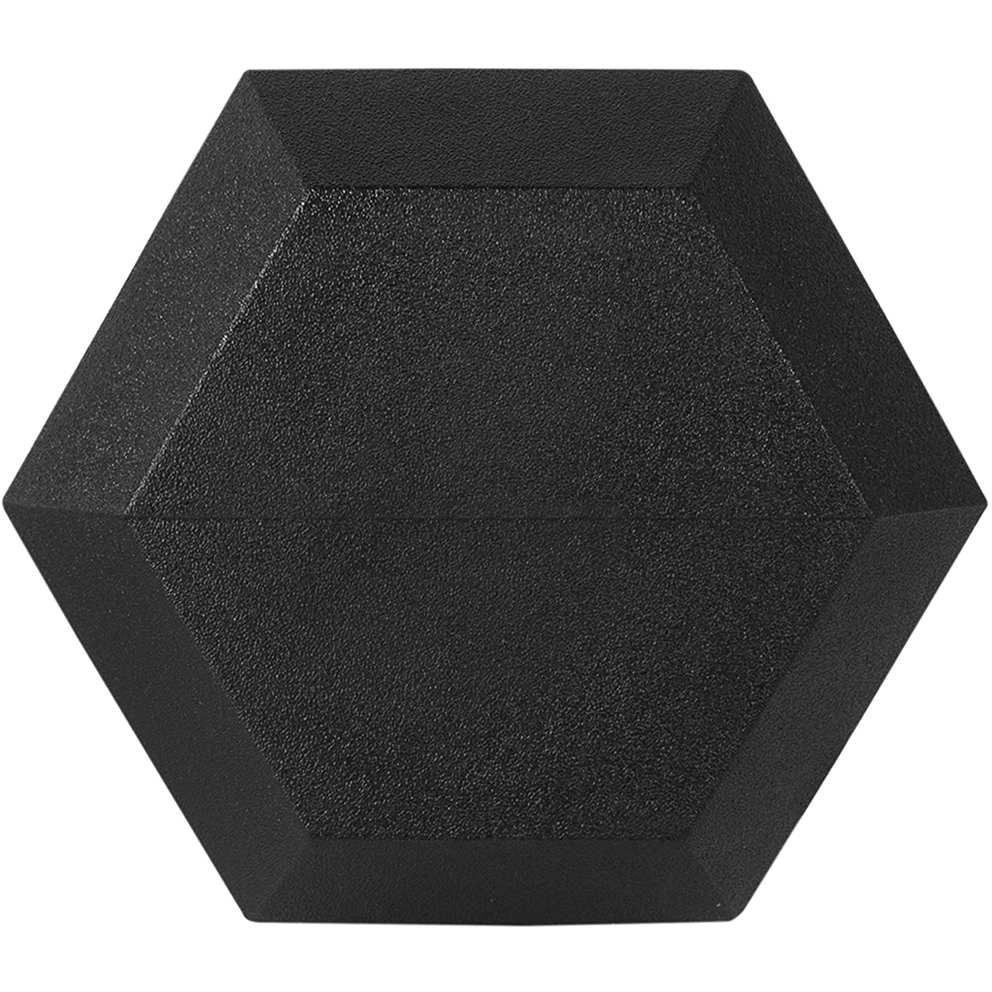 BalanceFrom Fitness 10 Pound Pair Rubber Encased Hexagon Dumbbell Weights - 655905699