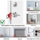 thumbnail image 5 of Portable Door Lock For Home - Travel Security Lock For Added Security And Privacy - Perfect For Trav, 5 of 5