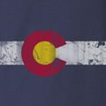 thumbnail image 3 of CafePress - Vintage Colorado State Flag Fade Long Sleeve T Shi - Long Sleeve Dark T-Shirt, 3 of 4