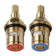 thumbnail image 5 of Universal Replacement Tap Valves Brass Ceramic Disc Cartridge Inner Faucet Valve, 5 of 5